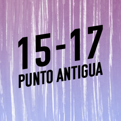 SOMOS.JÓVENES 15-17 Punto Antigua 22 May