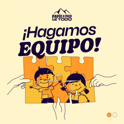¡Hagamos equipo!